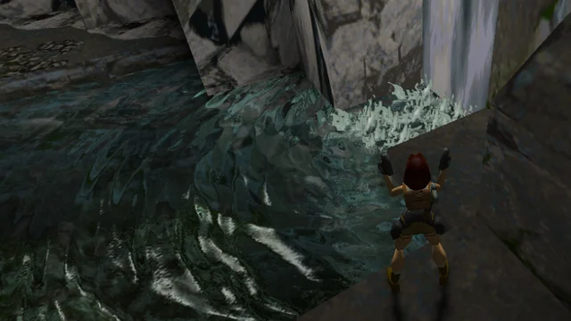 Gameplay screenshot of Tomb Raider