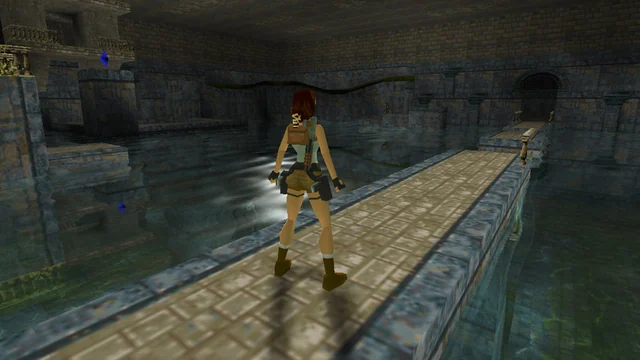 Gameplay screenshot of Tomb Raider