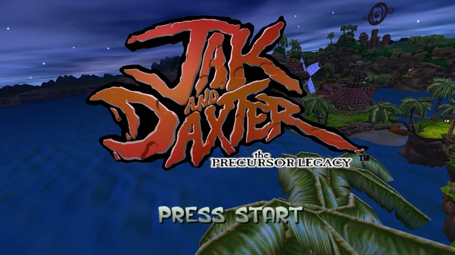 Gameplay screenshot of Jak and Daxter