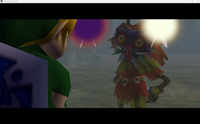 Gameplay screenshot of The Legend of Zelda: Majora’s Mask