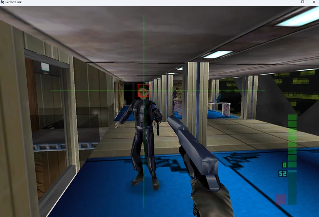 Gameplay screenshot of Perfect Dark