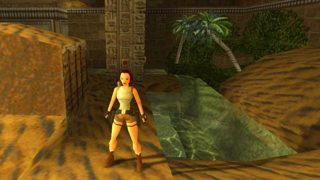 Gameplay screenshot of Tomb Raider